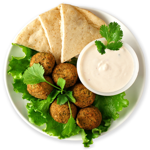 food on a plate